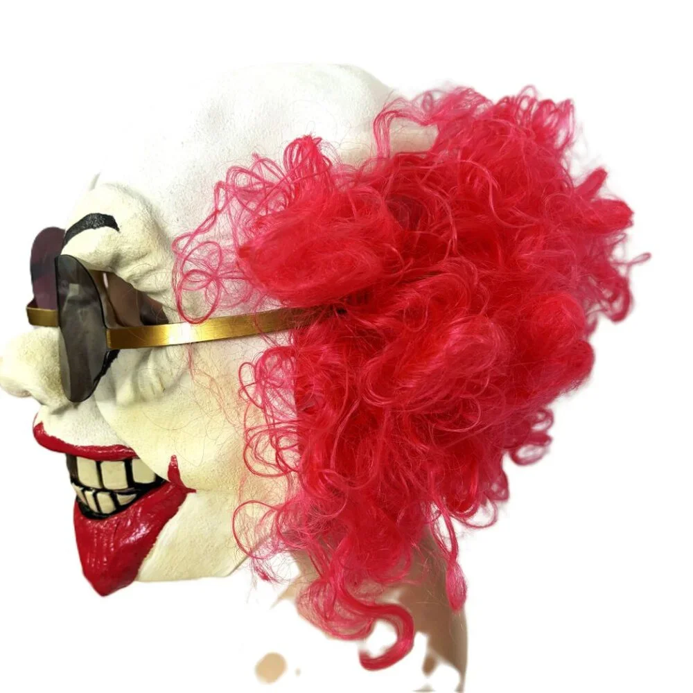 Disguise Pimp Clown Mask Hat and Suit Package NOS NWT